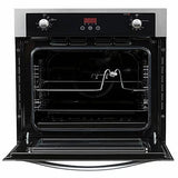 Horno de Gas Empotrable Whirlpool WOA205S de 60 cm (24 pulgadas) en Acero Inoxidable y Acabado Espejo Negro