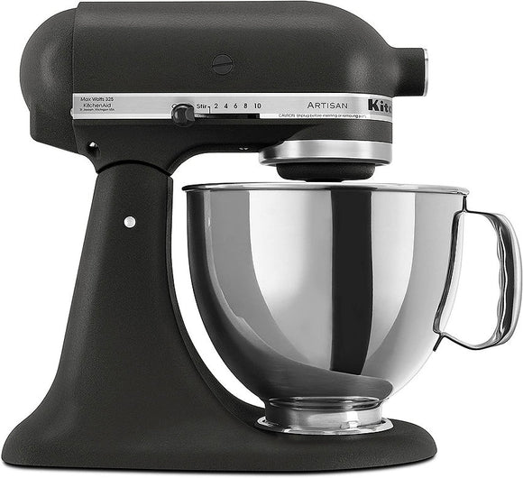 Batidora KitchenAid KSM150PSBK Serie Artisan de 4.7 Lt 10 Velocidades Color Negro Mate