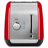 Tostador KitchenAid KMT2115ER con Palanca de Elevación Manual para 2 Rebanadas de Pan Color Rojo