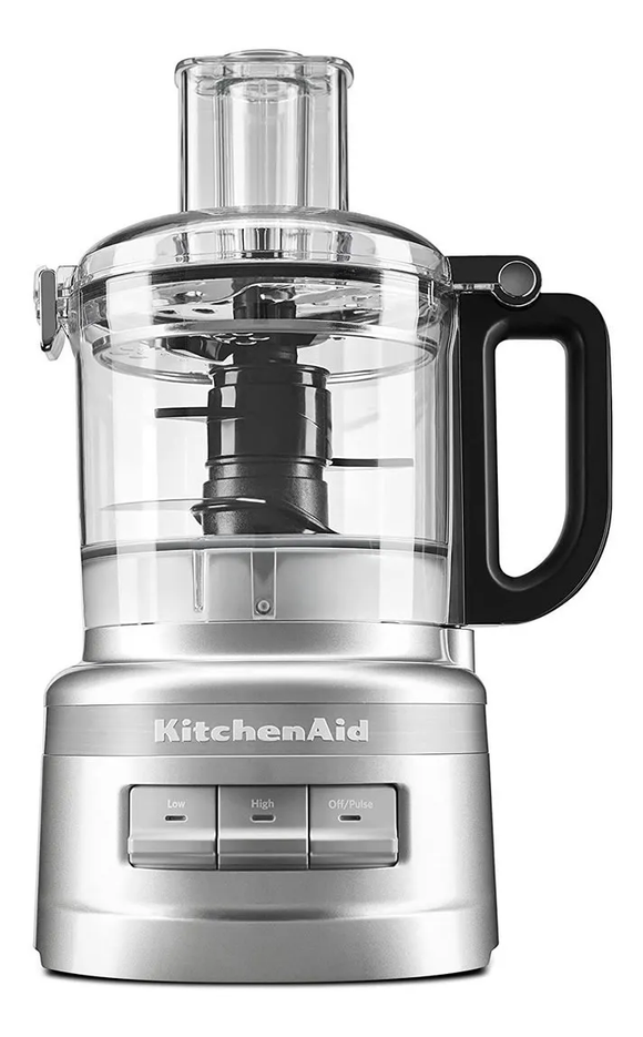 Procesador de Alimentos KitchenAid KFP0919LCU de 9 Tazas Color Plata