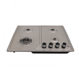 Parrilla de Gas IHD IZTA60 de 60 cm Cubierta de Acero Inoxidable y 4 Quemadores