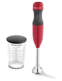 Batidora Manual de Inmersion KitchenAid KHB1231ER de 2 Velocidades Color Rojo