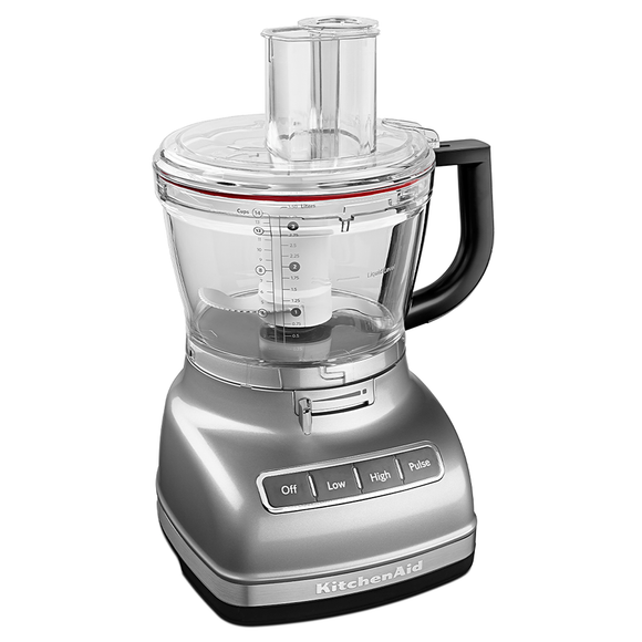 Procesador de Alimentos KitchenAid KFP1466CU de 14 Tazas Color Plata