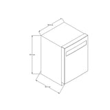 Lavavajillas Empotrable Maytag MDB8959SKZ de 60 cm (24 pulgadas) y 15 Servicios en Acero Inoxidable