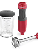 Batidora Manual de Inmersion KitchenAid KHB1231ER de 2 Velocidades Color Rojo