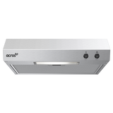 Campana Bajo Alacena / Gabinete  Acros AH5510S de 50 cm (20 pulgadas) Acabado Acero Inox