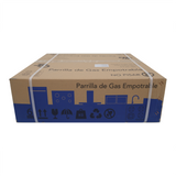 Parrilla de Gas IHD ETNA60 de 60 cm Cubierta de Cristal Templado y 4 Quemadores