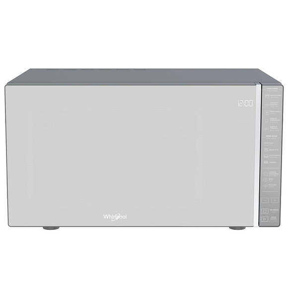 Microondas Whirlpool WM2811D de 54 cm (21 pulgadas) con Acabado Espejo y Capacidad de 1.1 Pies Cúbicos