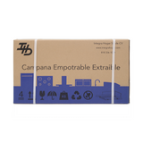 Campana Empotrable Nariz Extraíble IHD CEX60 de 60 cm (24 pulgadas) en Acero Inoxidable