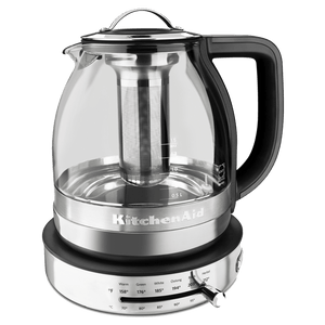 Hervidor Eléctrico KitchenAid KEK1322SS de 1.3 L en Acero Inoxidable y Cristal