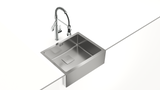 Tarja Empotre Teka American PRO 60 M-XP 1B 73 cm Una Tina Acero Inox