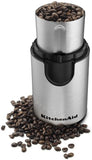 Molino de Café KitchenAid BCG111OB de 4 Oz / 12 Tazas Color Plata con Negro