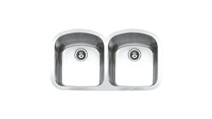 Tarja / Fregadero Teka BE 2C D940 (TU 37.20) para Submontar de 94 cm (37") Dos Tinas Acero Inoxidable