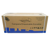 Campana Empotrable Nariz Extraíble IHD CEX80 de 80 cm en Acero Inoxidable