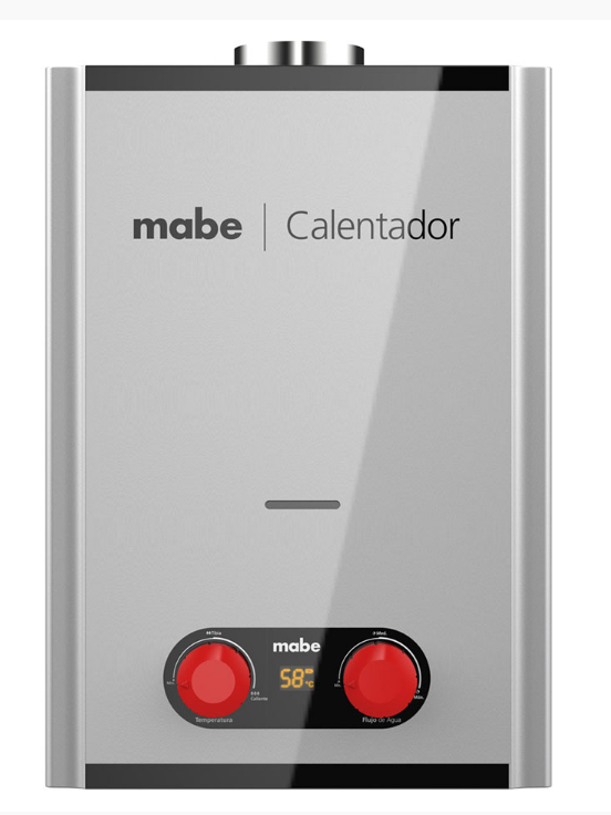 CALENTADOR A GAS LP INSTANTÁNEO MABE CIM062SLP 6 LITROS
