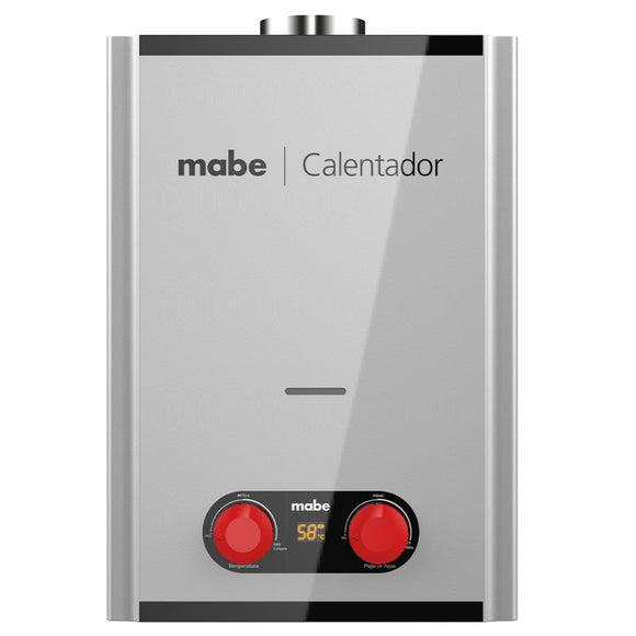 Calentador Gas Natural Paso Rápido Mabe CIM062SNA 6 L/Minuto