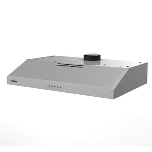 CAMPANA DE PARED PARA MONTAR BAJO ALACENA MABE CMPU501GX0 EN ACABADO PLATA DE 50 CM