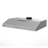 CAMPANA DE PARED PARA MONTAR BAJO ALACENA MABE CMPU501GX0 EN ACABADO PLATA DE 50 CM