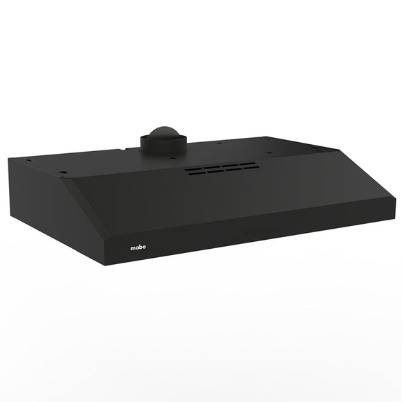 CAMPANA DE PARED PARA MONTAR BAJO ALACENA MABE CMPU501NX0 EN ACABADO NEGRO DE 50 CM