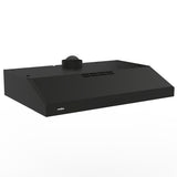 CAMPANA DE PARED PARA MONTAR BAJO ALACENA MABE CMPU501NX0 EN ACABADO NEGRO DE 50 CM