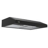 CAMPANA DE PARED PARA MONTAR BAJO ALACENA MABE CMPU501NX0 EN ACABADO NEGRO DE 50 CM