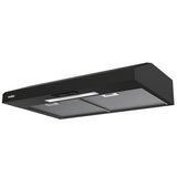 CAMPANA DE PARED PARA MONTAR BAJO ALACENA MABE CMPU501NX0 EN ACABADO NEGRO DE 50 CM