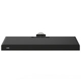 CAMPANA DE PARED PARA MONTAR BAJO ALACENA MABE CMPU501NX0 EN ACABADO NEGRO DE 50 CM