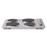 Parrilla Eléctrica Empotre Teka HLX 60 4P INOX 4 Quem 24" Acero Inoxidable