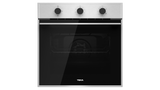 Horno de Gas Empotrable Teka HSB 750 G SS de 60 cm (24 pulgadas) en Acero Inoxidable y Cristal Negro