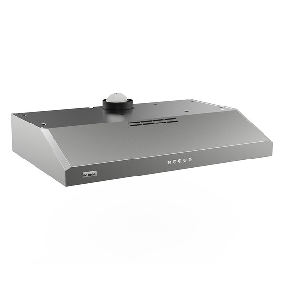 CAMPANA DE PARED PARA MONTAR BAJO ALACENA IO MABE IOPU801SSX0 EN ACERO INOXIDABLE DE 80 CM