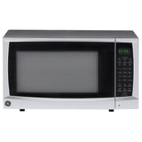 Microondas GE JES70SE de 45cm gabinete silver con panel negro de 0.7 pies cúbicos Inox
