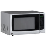 Microondas GE JES70SE de 45cm gabinete silver con panel negro de 0.7 pies cúbicos Inox