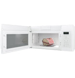Microcampana GE JVM6172DKWW De 75.6 cm (30 pulgadas) y 1.7 Pies Cúbicos Blanco