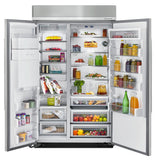Refigerador Duplex Empotrable KitchenAid KBSD608ESS de 29.5 Pies Acero Inoxidable Antihuellas