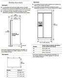 Refigerador Duplex Empotrable KitchenAid KBSD608ESS de 29.5 Pies Acero Inoxidable Antihuellas
