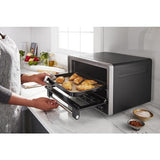 Hornito Eléctrico De Mesa KitchenAid KCO213BM De 48 cm y 21 Litros Color Negro Mate