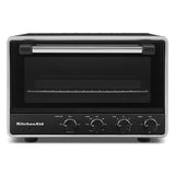 Hornito Eléctrico De Mesa KitchenAid KCO213BM De 48 cm y 21 Litros Color Negro Mate