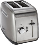 Tostador KitchenAid KMT2115CU Con Palanca De Elevación Manual Para 2 Rebanadas De Pan Color Plata