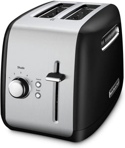 Tostador KitchenAid KMT2115OB Con Palanca De Elevación Manual Para 2 Rebanadas De Pan Color Negro