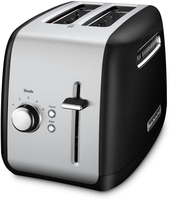 Tostador KitchenAid KMT2115OB Con Palanca De Elevación Manual Para 2 Rebanadas De Pan Color Negro