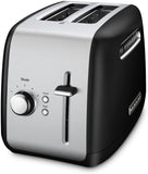 Tostador KitchenAid KMT2115OB Con Palanca De Elevación Manual Para 2 Rebanadas De Pan Color Negro