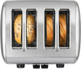 Tostador Kitchenaid KMT4115CU Con Palanca De Elevación Manual Para 4 Rebanadas De Pan Color Plata