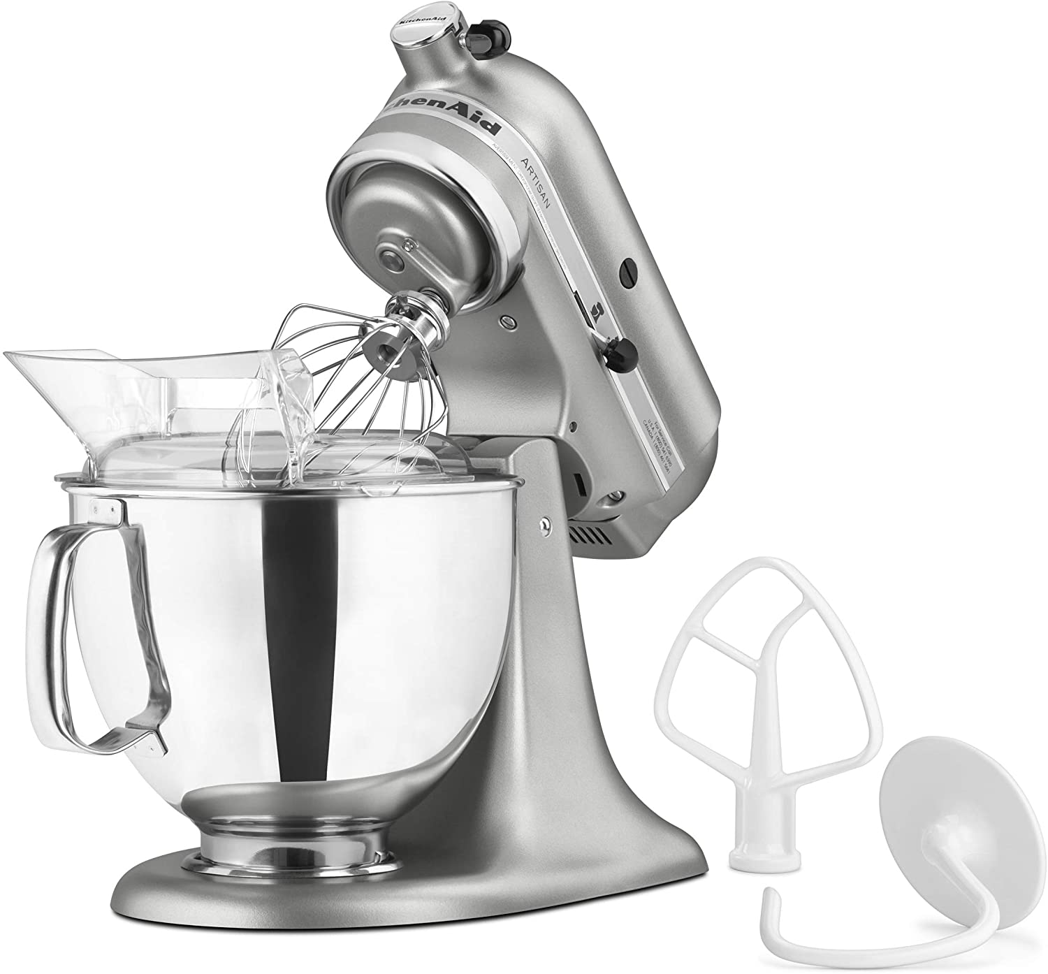 Batidora Artisan KSM150PS KitchenAid Plata