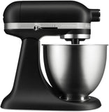 Batidora KitchenAid KSM3311QBM Serie Artisan Mini 3.2 Litros 10 Velocidades Color Negro Mate