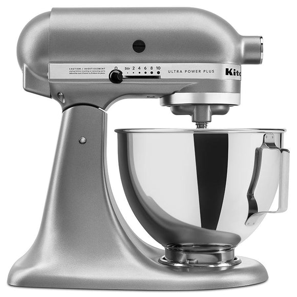 Batidora KitchenAid KSM96CU Serie Ultra Power De 4.5 Litros Y 10 Velocidades Color Plata