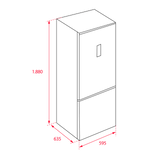 Refrigerador Bottom Freeze Teka NFL 340 60 cm (24") 12 p³ Acero Inoxidable