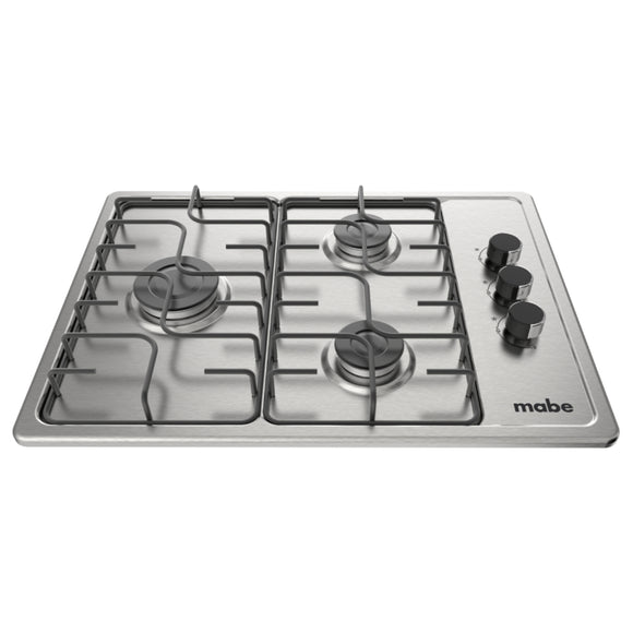 Parrilla Gas Empotre Mabe PMI6003I de 3 Quemadores  60 cm