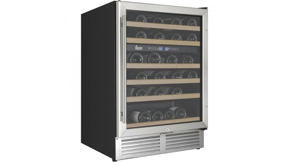 Cava Refrigerador Teka RV 51C de 60 cm (24 pulgadas) para 51 Botellas en Acero Inoxidable