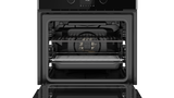 Horno Eléctrico Empotrable Teka STEAKMASTER de 60 cm (24 pulgadas) en Acero Inoxidable y Cristal Negro