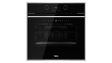 Horno Eléctrico Empotrable Teka STEAKMASTER de 60 cm (24 pulgadas) en Acero Inoxidable y Cristal Negro